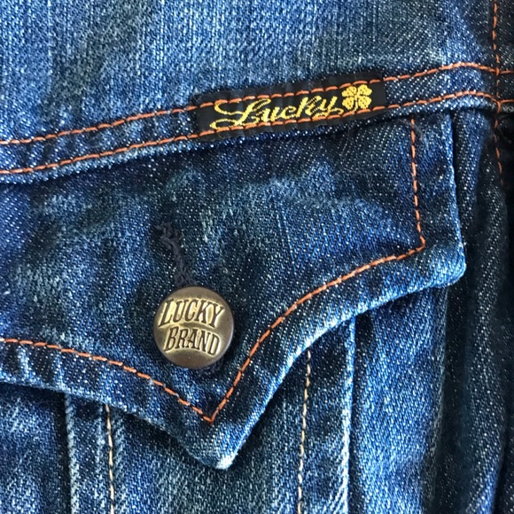 Lucky denim jacket with vintage vibes, NWOT - Picture 5 of 6